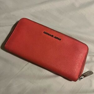 Michael Kors Coral Wallet